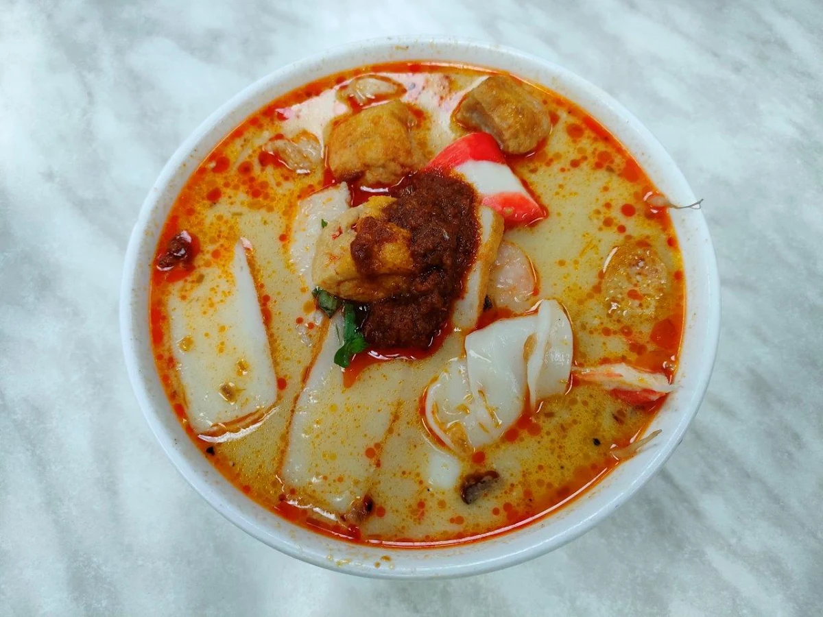 laksa mild med hot 叻沙, NanYang Café